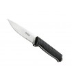 Maserin 976.n Poignard Cro,  lame semi-dentée 11 cm acier N690Co, manche G10 noir