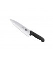 Victorinox 5.2063.20 Couteau découper, lame extra large 20 cm inox, manche fibrox noir.