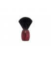 Nom ole21ba Blaireau « OLE », fibre synthétique noire, monture frêne teinté rouge.