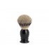 Mühle 091k256 Blaireau  0 cm pur argenté (silvertip badger monture résine noir.