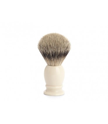 Mühle 091k257 Blaireau  0 cm pur argenté (silvertip badger monture résine ivoire