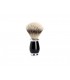 Mühle 091k56 Blaireau  0 cm pur argenté (silvertip badger monture résine noir