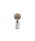 Mühle 091m89 Blaireau  0 cm pur argenté (silvertip badger monture métal chromé