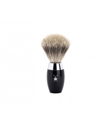 Mühle 281k876 Blaireau  0 cm  pur gris (fine badger) monture résine noir.