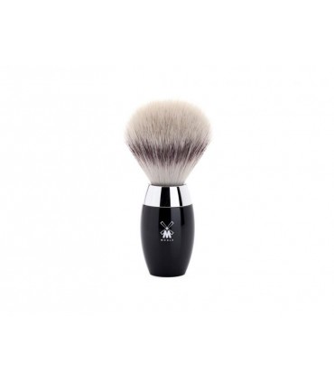 Mühle 31k876 Blaireau  0 cm fibre synthétique argentée (silvertip fibre®) monture résine noir.