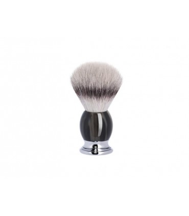 Mühle 33b42 Blaireau  0 cm fibre synthétique argentée (silvertip fibre®) monture corne.