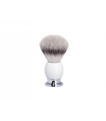 Mühle 33p84 Blaireau  0 cm fibre synthétique argentée (silvertip fibre®) monture porcelaine