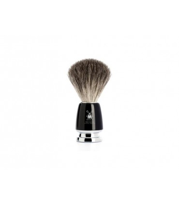 Mühle 81m226 Blaireau  0 cm pur noir (pure badger) monture résine noir.