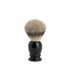 Mühle 93k256 Blaireau  0 cm pur argenté (silvertip badger) Ø 23 mm monture résine noir
