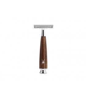 Mühle r220sr Rasoir de sécurité MUHLE RYTMO, peigne fermé, manche frêne.
