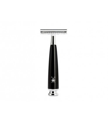 Mühle r226sr Rasoir de sécurité MUHLE « RYTMO », peigne fermé, manche résine noir.