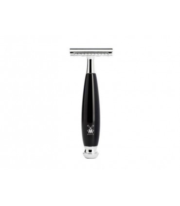 Mühle r336sr Rasoir de sécurité MUHLE VIVO, peigne fermé, manche résine noir.