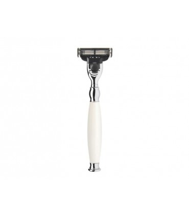 Mühle r84m3 Rasoir Mach3® MUHLE SOPHIST, manche porcelaine.