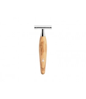 Mühle r870sr Rasoir de sécurité MUHLE KOSMO, peigne fermé, manche olivier.