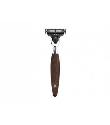 Mühle r873m3 Rasoir Mach3® MUHLE KOSMO, manche chêne.
