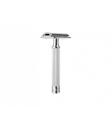 Mühle r89 Rasoir de sécurité MUHLE TRADITION, peigne fermé, manche métal chromé.