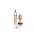 Mühle s31h55f Set de rasage MUHLE PURIST, 3 pièces, manche du rasoir et monture du blaireau bouleau madré