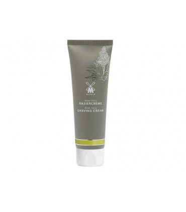 Mühle rcavt Crème de rasage MUHLE, à l'aloe vera. Tube de 75 ml.