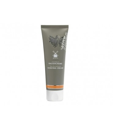Mühle rcsdt Crème de rasage MUHLE, à l'argousier. Tube de 75 ml.