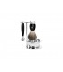 Mühle s81m336ssr Set de rasage MUHLE « VIVO », 4 pièces, manche du rasoir et monture du blaireau résine noir