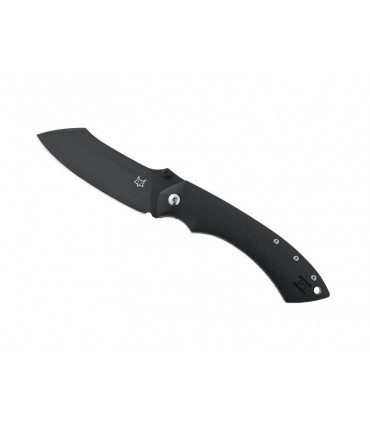 Fox Production fx.534b Couteau Pelican, lame acier N690Co revêtement Cerakote® noire, manche 12,5 cm G10 noi