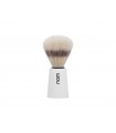 Nom carl41wh Blaireau « CARL », soie naturelle, monture plastique blanc mat.