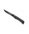 Old Bear 311.m Couteau total black, lame acier 420 revêtement PTFE noir, manche 11 cm bois d'ayous stratifié noir.
