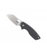 Crkt 5315g.cr Couteau pilar large, lame à trou acier 8Cr14MoV satiné avec « flipper » et cran intérieur, manche 10 cm G10 noir
