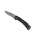 Bück 7112.bks1 Couteau ranger slim select, lame acier 420 à cran et à bouton double, manche 11 cm nylon noir