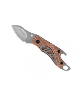 Kershaw ks.1025cu Couteau cinder copper, lame acier 3Cr13 finition « stonewashed », manche 6,5 cm cuivre