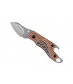 Kershaw ks.1025cu Couteau cinder copper, lame acier 3Cr13 finition « stonewashed », manche 6,5 cm cuivre