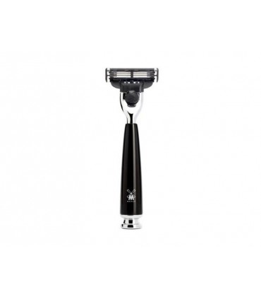 Mühle r226m3 Rasoir Mach3® MUHLE « RYTMO », manche résine noir.
