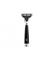 Mühle r226m3 Rasoir Mach3® MUHLE « RYTMO », manche résine noir.