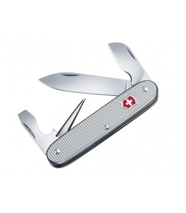 Victorinox 0.8120.26 Couteau  9,3 cm alox quadrillé argent