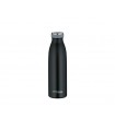 Thermos 131176 Gourde isotherme THERMOCAFE 0,5 l, noir mat à double paroi (isolation Thermos® sous vide d'air)