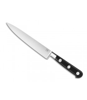 Tarrerias Bonjean 20028 Couteau filet de sole,  lame 16 cm acier inoxydable Nitrox 16Cr, manche pom noir