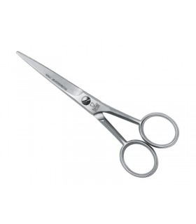 Due Cigni 2c.142.5 Ciseaux coiffeur modèle barbe DUE CIGNI, une lame microdentée, 13 cm, inox.