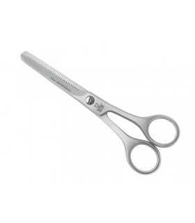 Due Cigni 2c.145.55 Ciseaux coiffeur modèle barbe DUE CIGNI, une lame microdentée, 14 cm, inox.