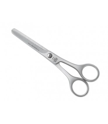 Due Cigni 2c.145.55 Ciseaux coiffeur modèle barbe DUE CIGNI, une lame microdentée, 14 cm, inox.