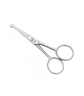 Due Cigni 2c.84.4 Ciseaux poils du nez à lentilles DUE CIGNI, 10 cm, inox.