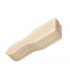 Manufacturer 3456 Lot de 6 spatules à raclette, 13,5cm, hêtre.