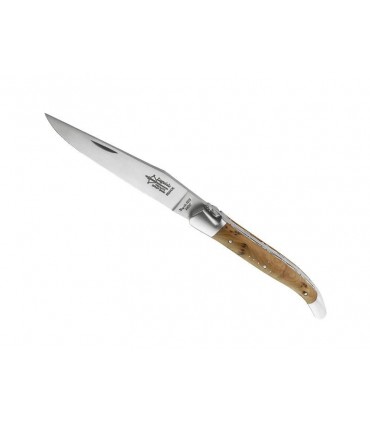 G.David 6652 Couteau,  lame acier 12C27,  manche 12 cm bois genévrier