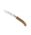 A.Verdier 8287 Couteau,  lame acier inox, manche 11 cm en bois de noyer