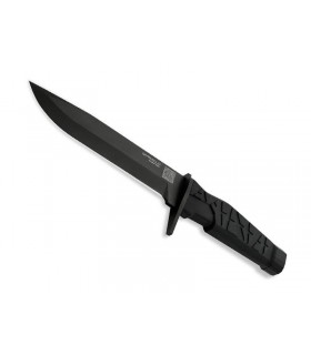 Maserin 960 Poignard, lame 18 cm acier N690Co revêtement noir anti-corrosion, manche Forprene® noir