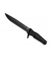 Maserin 960 Poignard, lame 18 cm acier N690Co revêtement noir anti-corrosion, manche Forprene® noir