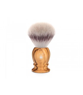 Mühle 39h250 Blaireau CLASSIC, fibre synthétique argentée (silvertip fibre®) Ø 19 mm, monture olivier