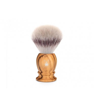 Mühle 39h250 Blaireau CLASSIC, fibre synthétique argentée (silvertip fibre®) Ø 19 mm, monture olivier