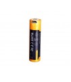 Fenix 18650.usb  Accu rechargeable 3,6V, 2600 mAh avec port micro USB. Possibilité de recharge par port micro USB ou chargeur