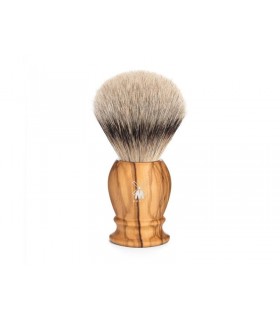 Mühle 091h250 Blaireau CLASSIC pur argenté (silvertip badger) Ø 21 mm, monture olivier