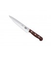 Victorinox 5.2000.19g Couteau éminceur/cuisine, lame 19 cm inox, manche palissandre